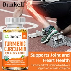 Turmeric Curcumin Highest Potency 95% 1935mg with Black Pepper Extract 15MG