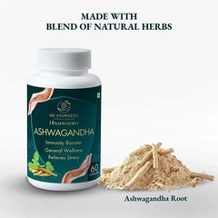 Go Ayurveda Dhanvantri Ashwagandha Capsules, 60 Capsules l420