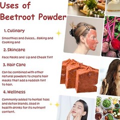 4LBS Organic Beet Root Powder – Beet Powder Organic, Beetroot Supplement Non GMO