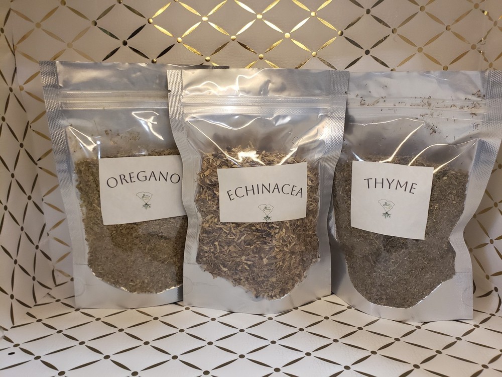 2 oz Dried Herbal Tea Herbs | USA Grown | Freshly Packed | Choose Variety Free