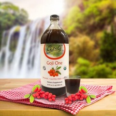Gopals 100 % PURE Organic GOJI One Berry Juice Liquid Super Fruit 32oz Undiluted