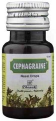 2 x Charak Cephagraine Nasal Drops 15 ml Ayurveda Ayurvedic Herbal Product