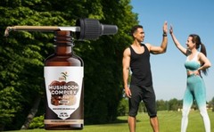 Mushroom Complex Extract Organic Non GMO Tincture Herbal Liquid Drops 2 Fl Oz