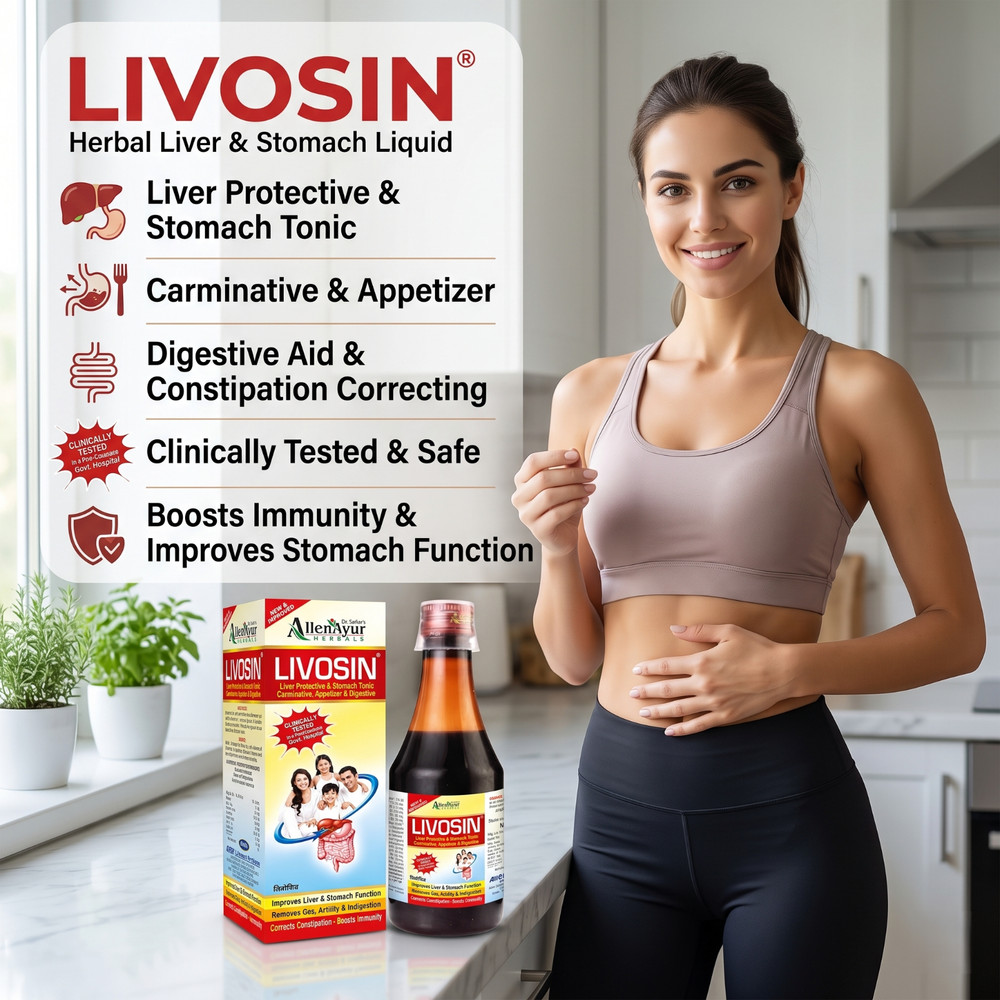 Livosin Herbal Liver & Stomach Liquid (200ml)