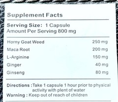 20 PILLS TORO Maca XP Enhancing Support Supplement for maleS LA PEP XXXPL