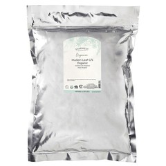 Organic Mullein Leaf, Cut & Shifted, 1 lb (453.6 g)