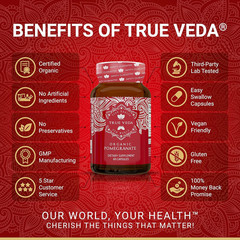 Organic Pomegranate Extract Supplement | USDA Certified Pomegranate Powder from
