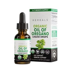 Organic Oil of Oregano Liquid Drops – Gut & Immune Support Herbals ^ Supplements