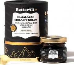 Better Alt Pure Himalayan Shilajit Gold+ (30g) Enhances Recovery & Strength New
