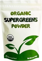 Cherie Sweet Heart Super Greens Powder – Spirulina & Moringa Blend – 34 Servings