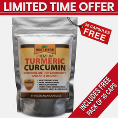 240 Turmeric 95% Curcumin BioPerine Black Pepper Pills 10,000mg Extract Tumeric