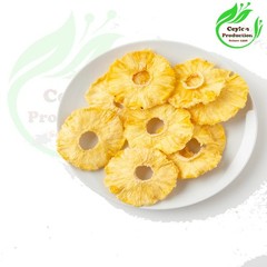 Dehydrated Pineapple fruit Rings Organic Ananas comosus Sri lanka Ceylon