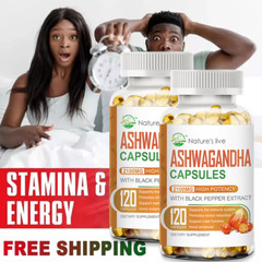 2PACKS Organic KSM-66 Ashwagandha – Balance Mood, Reduce Stress,Increase Stamina