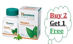 🌿 Himalaya Vasaka – 1 Box (60 Tablets) | Buy 2 Get 1 Free | Expiry 10-2027