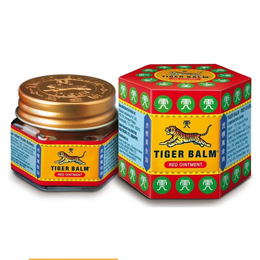 (3 PACK) Tiger Balm (Red) Super Strength Pain Relief Ointment 21ml – FREE SHIP