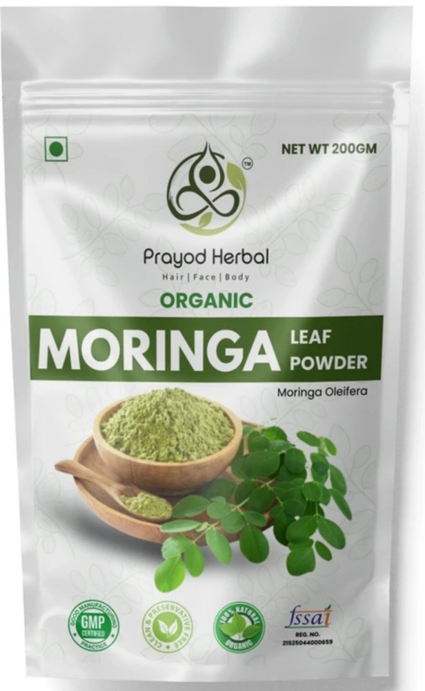 100% Pure Moringa Powder 200g | Finest Quality | No Artificial Colours