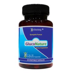 GlucoNature|Market Proven Blood Sugar Optimizer|60 Veg Capsules