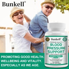 Blood Pressure Support Capsules – Promotes Healthy Blood Circulation + Flow