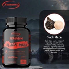 Peruvian Black Maca 30000mg – Increase Strength,Endurance & Athletic Performance