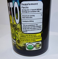 Eucalipto – eucalyptus 100 Capsules – Hojas de eucalipto Capsulas
