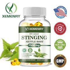 Stinging Nettle Root Capsules 7500mg – Support Prostate and Urinary Tract Health