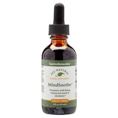 Native Remedies MindSoothe Liquid- Supports Balanced Mood, Emotional Health and