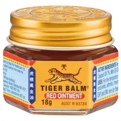 Tiger Balm Red Extra Strength x 1 Pack Pain Relief Ointment Muscle Ache Balm 18g
