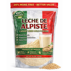 1LB CANARY SEED MILK POWDER LECHE DE ALPISTE POLVO DIETARY SUPPLEMENT