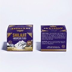 “Mountain Tear” Altai Pure Premium Shilajit Mumijo Resin Siberia 100g (3.4 oz)