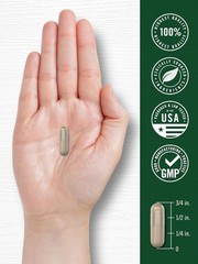 Lemon Balm Capsules | 2400mg | 200 Count | Melissa Leaf | Non-GMO | by Carlyle