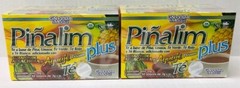 2 PACK Te Pinalim Plus GN+Vida Tea Piñalim Pineapple Diet 60 bags 60 days supply