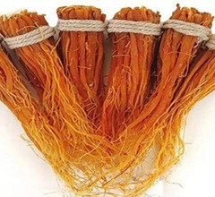 Pure 6- Red Ginseng Rootlets – Dried Panax Ginseng Fiber 100g, No Additives