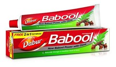 Dabur Babool Toothpaste 190g Natural Whitening and strong Teeth | Free Shipping