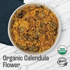 16oz Organic Calendula Flower – Nutrient-Rich Dried Petals for Health & Wellness