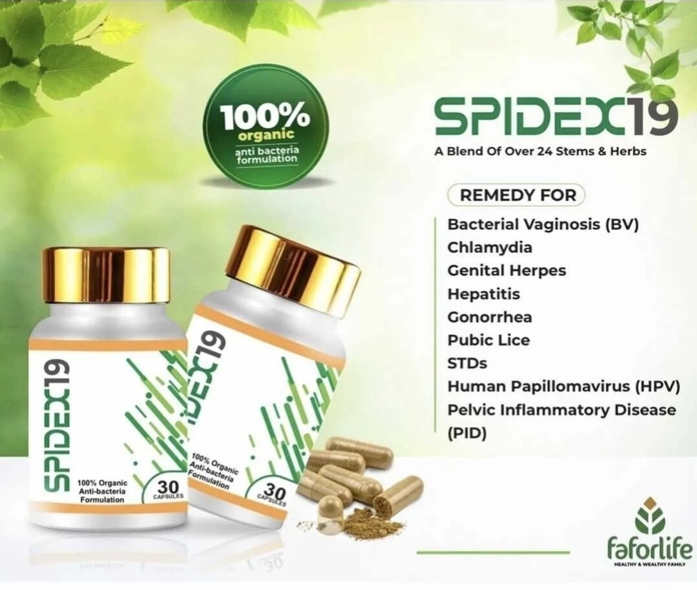 1 FAFORLIFE SPIDEX 19 HERBAL MEDICINE FOR WOMEN