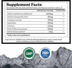 Better Alt Pure Himalayan Shilajit Gold+ (30g) Enhances Recovery & Strength New
