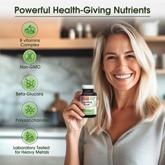 Superfood Science Cognitive Rescue Dual Extract Lion’s Mane, Memory & Focus