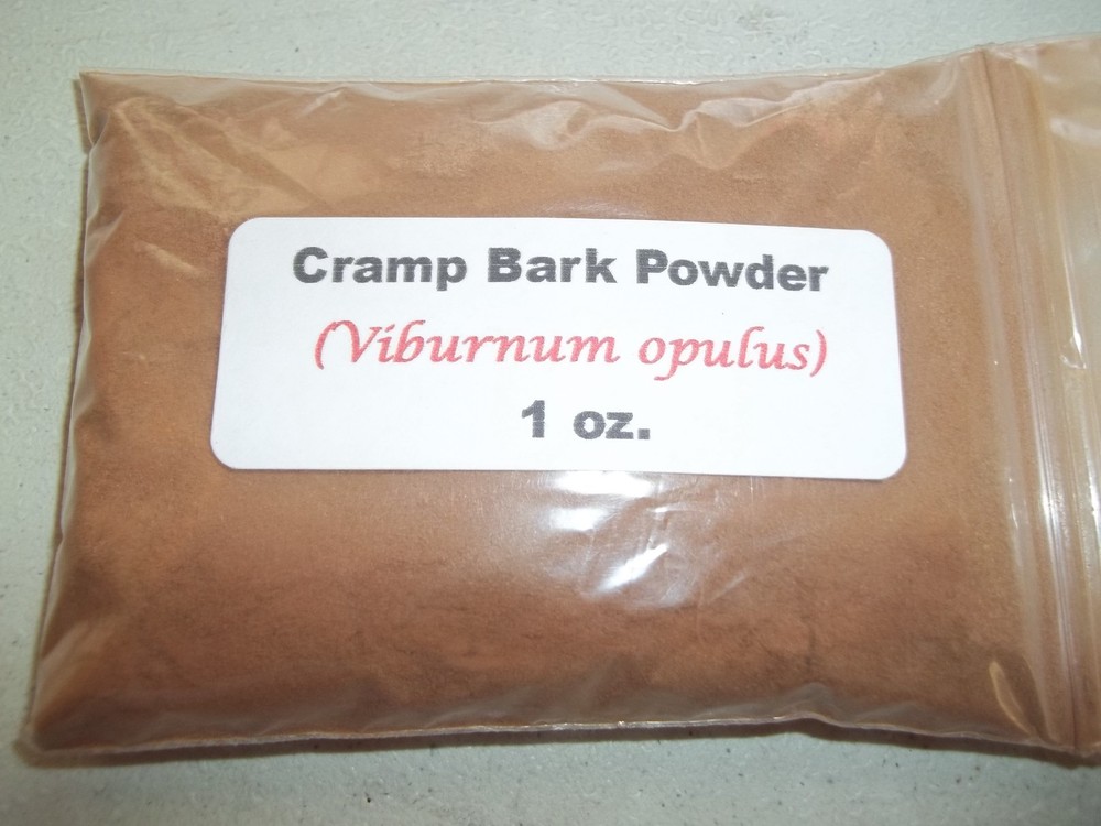 1 oz. Cramp Bark Powder (Viburnum opulus)