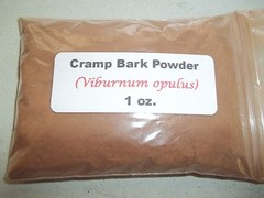 1 oz. Cramp Bark Powder (Viburnum opulus)
