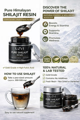 Shilajit Resin 30g Pure Himalayan – Fulvic Acid Natural Energy Supplement