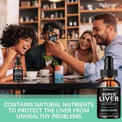 Super Liver Milk Thistle Liver Cleanse Detox Skin Digestive Liquid Supplements