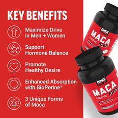 Maca Max, Maca Root Capsules to Maximize Vitality & Performance, M