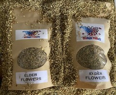 Elder Flower 1 – 32 oz. Dried, Free Shipp. Natural Wild Harvested Europe Flowers