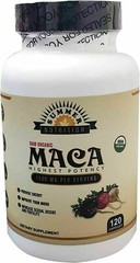Organic Maca Root Black, Red, Yellow 1500 Mg – 120 Vegan Capsules Peru Maca
