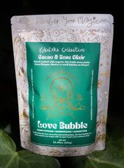 Cacao Rose Cardamom Love Bubble 100% Pure Organic Ceremonial Mix Ready to Drink