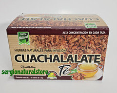 Te Cuachalalate Tea Natural – Digestion 20 bags High Concentration each Cup