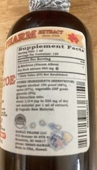 Mistletoe (Viscum Album) Organic Dried Herb Liquid Extract
