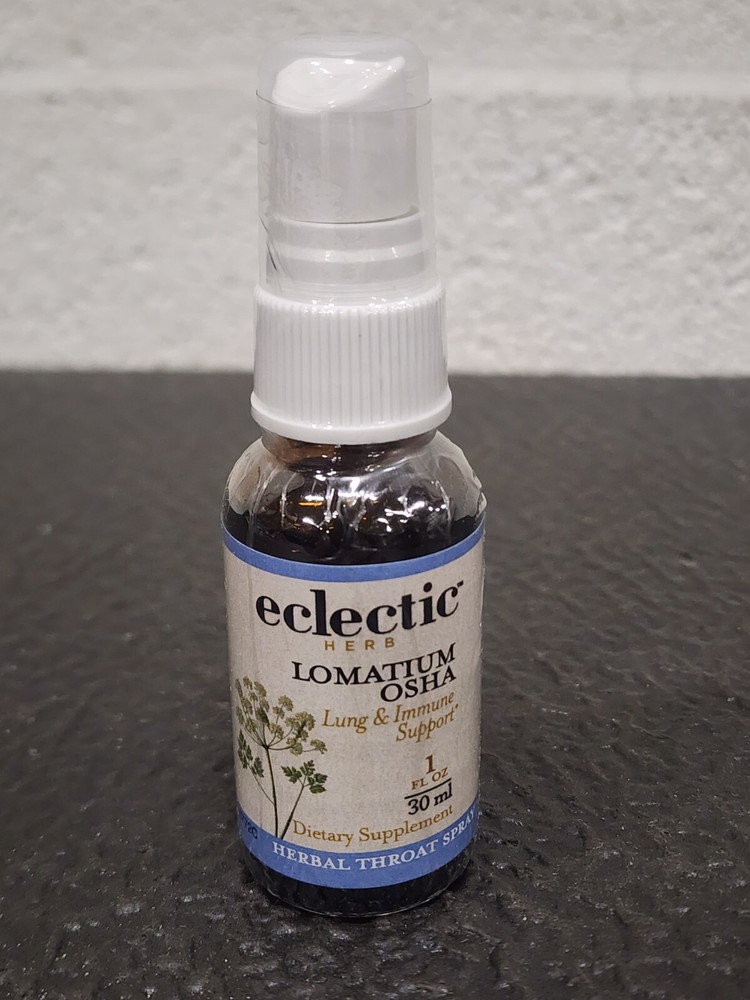 Eclectic Herb Lomatium Osha Lung & Immune Support Spray 1oz 30ml