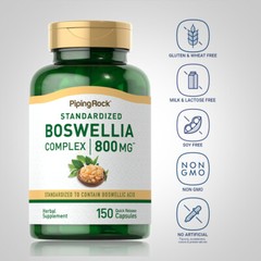 Boswellia Serrata Extract | 800mg | 150 Capsules | Complex | by Piping Rock