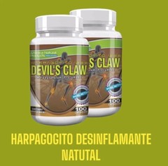 HARPAGOFITO Devil’s 2 packs 600mg 200 Capsules Desinflamante Natural USA